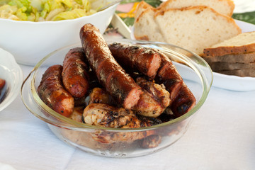delicious grilled meat