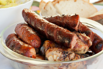 delicious grilled meat