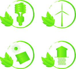 Icon Set Energie