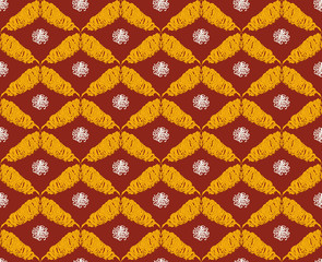 seamless pattern in oriental style