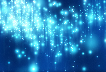 abstract background blue bokeh circles
