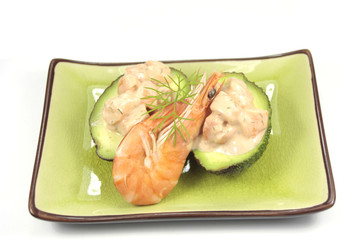 avocat aux crevettes