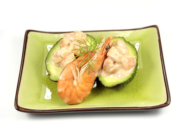avocat aux crevettes