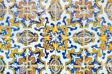 vintage spanish style ceramic tiles wall decoration