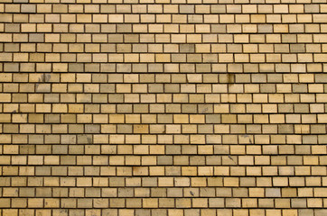 Helle Backsteinwand