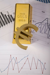 Gold bar background