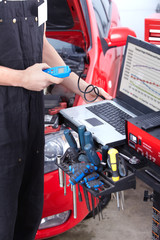 Professional auto mechanic.