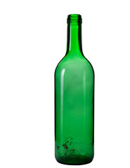 Schmutzige Weinflasche