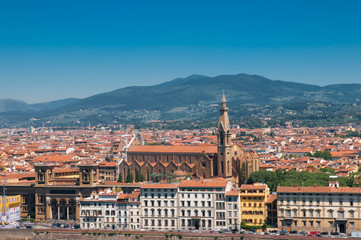 Obraz premium View of Florence, Tuscany, Italy