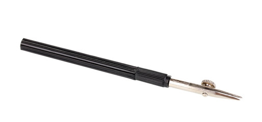 Drafting instrument isolated on white