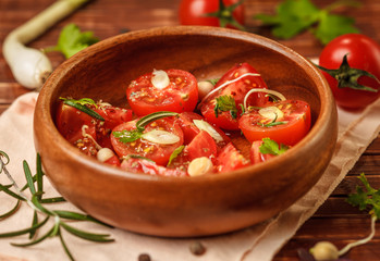 fresh tomato salad