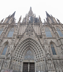 Fototapeta premium La Catedral, Barcelona, Spanien