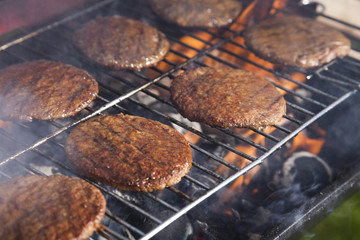 Steak, Grilling at summer weekend