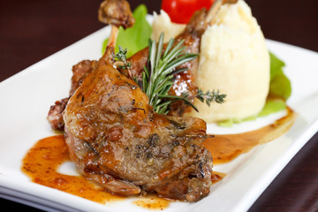 duck with vegetables