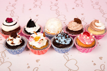 Birthday cupcakes
