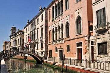 Obraz na płótnie Canvas Kanały Wenecji