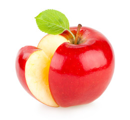 red apple