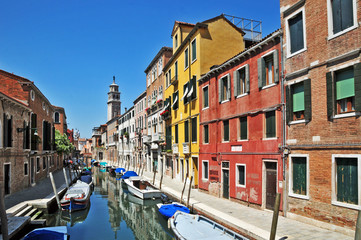 Fototapeta na wymiar Kanały Wenecji