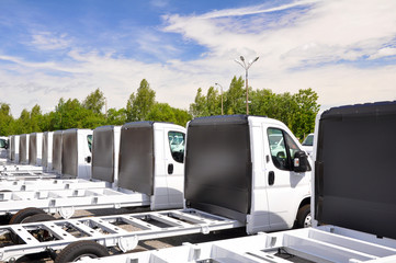 Parkplatz Automobilfertigung