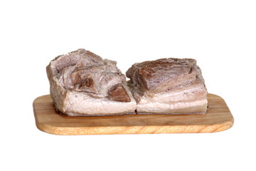 boiled meat