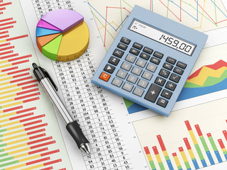 Obraz premium Financial analysis