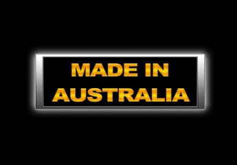 Made in Australia.
