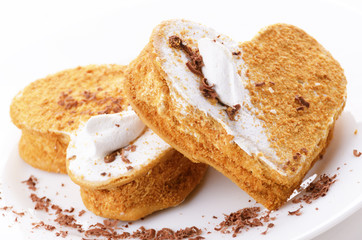 Milk chocolate cakes