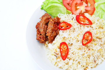 Delicious fried rice