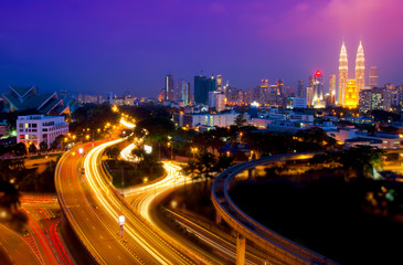 Fototapeta premium Scenery of Kuala Lumpur