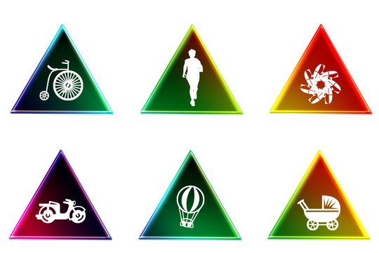 Triangulos formas varias