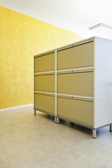 modern office interior design, cabinet