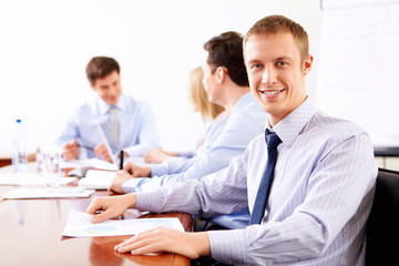 Obraz premium In office