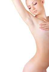 Obraz premium A healthy woman's body