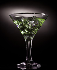 green cocktail