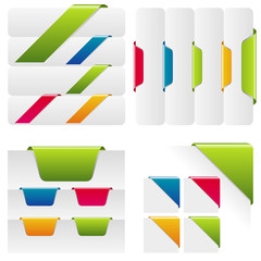 Etiquette te bandeau pour le web