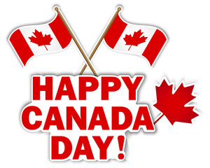 Canada Day stickers.