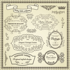 Set of design elements