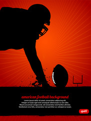 American Football Vector Poster - 42596003