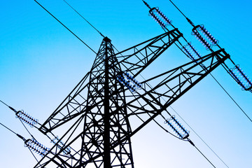 Strom Hochspannungsmast