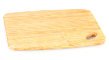 cutting board isolated on white