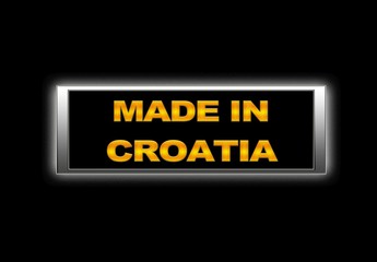 Made in Croatia.