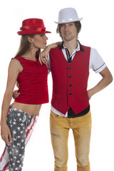 Beautiful young couple