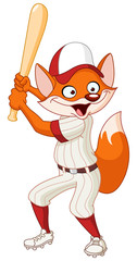 Baseball fox