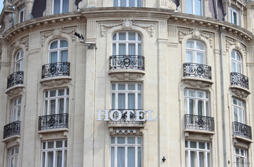 Fototapeta na wymiar Francuski Hotel