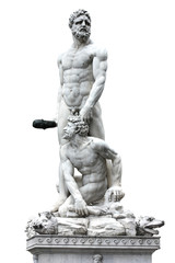 Florence - Hercule et Cacus de  Michel-Ange