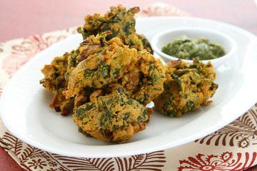 Spinach Pakoras