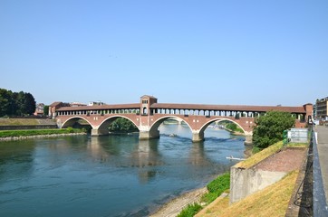 Fototapeta na wymiar Pawia - kryty most