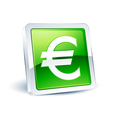 icône bouton internet euro argent finance