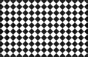 seamless diamond pattern in black and white