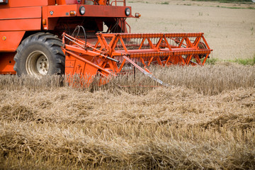 cutting mechanism in red harvester